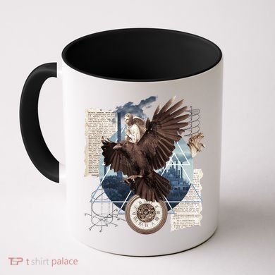 Eagle Collage Ancient Artifact Piece Coffee Mug