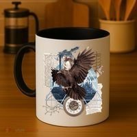 Eagle Collage Ancient Artifact Piece Coffee Mug thumb 4