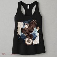Eagle Collage Ancient Artifact Piece Women's Tank Top thumb 3