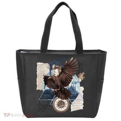Eagle Collage Ancient Artifact Piece Tote Bag
