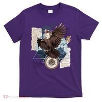 Eagle Collage Ancient Artifact Piece T-Shirt thumb 0