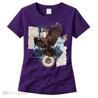 Eagle Collage Ancient Artifact Piece Women's T-Shirt thumb 0