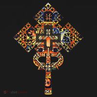 Ethiopian Christian Art Christ In Glory Ethiopian Cross Sweatshirt thumb 3