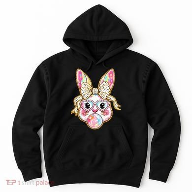 Easter Cute Bunny Leopard Rabbit Hoodie