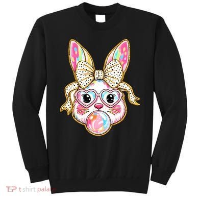 Easter Cute Bunny Leopard Rabbit Sweatshirt