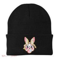 Easter Cute Bunny Leopard Rabbit Beanie thumb 0