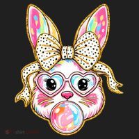 Easter Cute Bunny Leopard Rabbit Beanie thumb 2