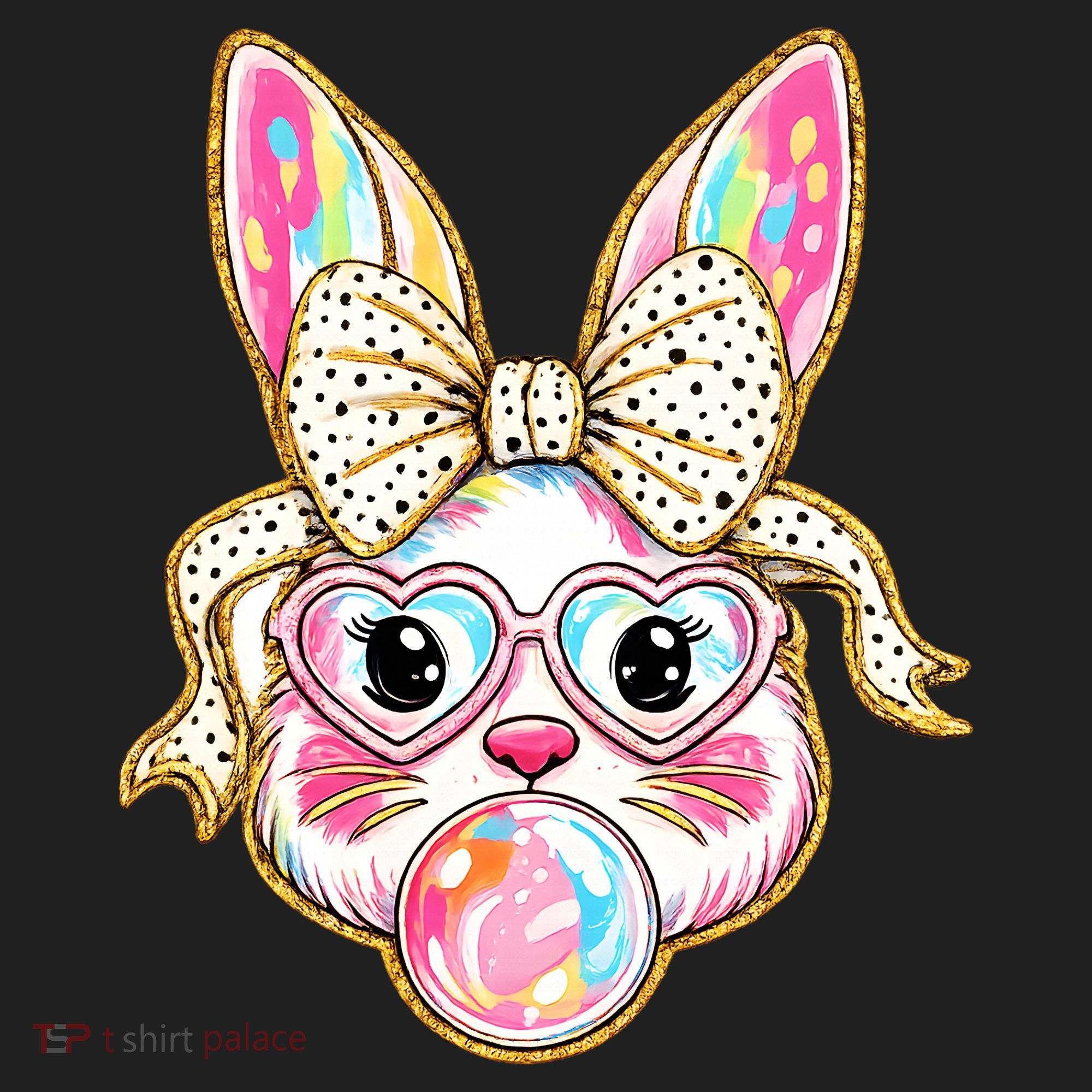Easter Cute Bunny Leopard Rabbit Beanie