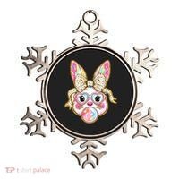 Easter Cute Bunny Leopard Rabbit Ornament thumb 0