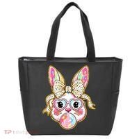 Easter Cute Bunny Leopard Rabbit Bag thumb 0