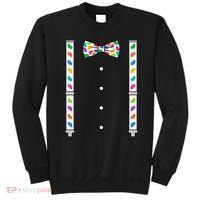 Easter Candy Bow Tie & Suspenders Sweatshirt thumb 0