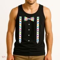 Easter Candy Bow Tie & Suspenders Tank Top thumb 3
