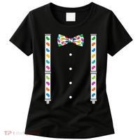 Easter Candy Bow Tie & Suspenders Women's T-Shirt thumb 0
