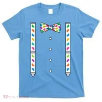 Easter Candy Bow Tie & Suspenders T-Shirt thumb 0