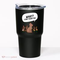 Easter Chocolate Bunny Rabbit Funny I Cant Hear You Tumbler thumb 0