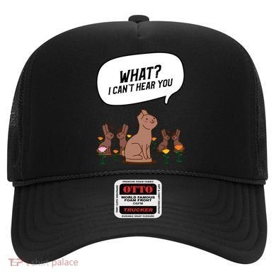 Easter Chocolate Bunny Rabbit Funny I Cant Hear You Hat