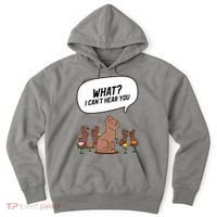 Easter Chocolate Bunny Rabbit Funny I Cant Hear You Hoodie thumb 0