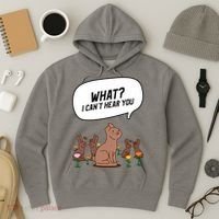 Easter Chocolate Bunny Rabbit Funny I Cant Hear You Hoodie thumb 3