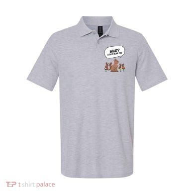 Easter Chocolate Bunny Rabbit Funny I Cant Hear You Polo