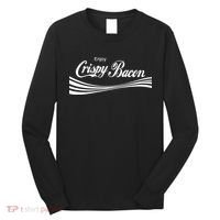 Enjoy Crispy Bacon Long Sleeve Shirt thumb 0