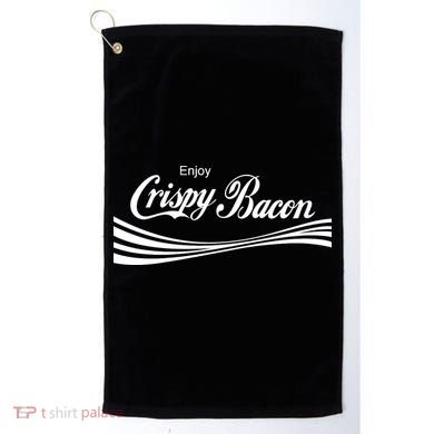 Enjoy Crispy Bacon Golf Towel