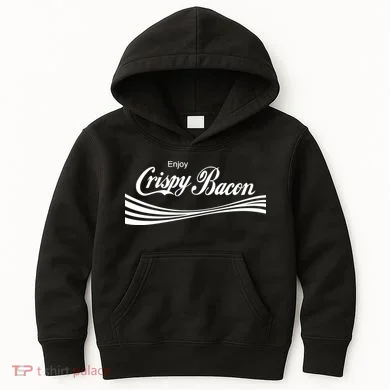 Enjoy Crispy Bacon Kids Hoodie