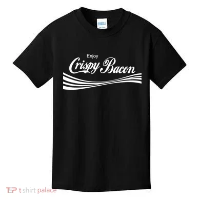 Enjoy Crispy Bacon Kids T-Shirt