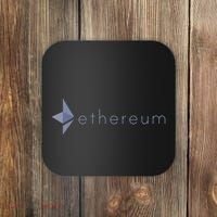 Ethereum Coin Crypto Eth Blockchain Cryptocurrency Coaster thumb 0