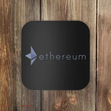 Ethereum Coin Crypto Eth Blockchain Cryptocurrency Coaster
