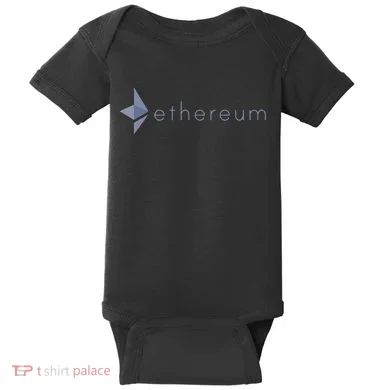 Ethereum Coin Crypto Eth Blockchain Cryptocurrency Baby Bodysuit