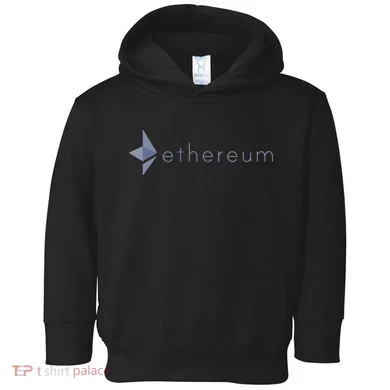 Ethereum Coin Crypto Eth Blockchain Cryptocurrency Toddler Hoodie