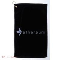 Ethereum Coin Crypto Eth Blockchain Cryptocurrency Golf Towel thumb 0