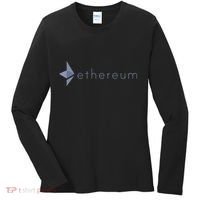 Ethereum Coin Crypto Eth Blockchain Cryptocurrency Women's Long Sleeve Shirt thumb 0