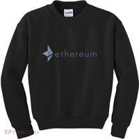 Ethereum Coin Crypto Eth Blockchain Cryptocurrency Kids Sweatshirt thumb 0