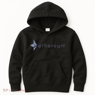 Ethereum Coin Crypto Eth Blockchain Cryptocurrency Kids Hoodie