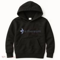 Ethereum Coin Crypto Eth Blockchain Cryptocurrency Kids Hoodie thumb 0