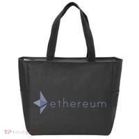 Ethereum Coin Crypto Eth Blockchain Cryptocurrency Tote Bag thumb 0