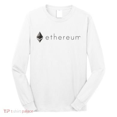 Ethereum Coin Cryptocurrency Long Sleeve Shirt