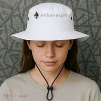 Ethereum Coin Cryptocurrency Bucket Hat thumb 3