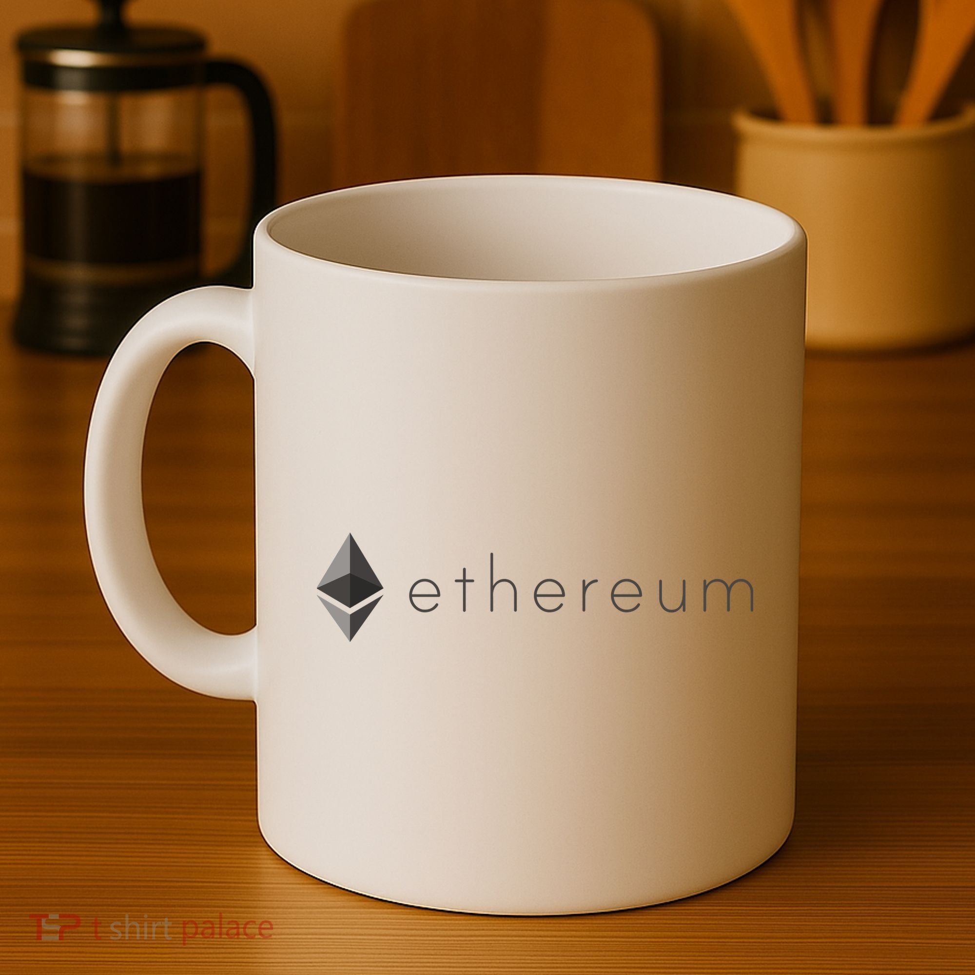 Ethereum Coin Cryptocurrency Coffee Mug