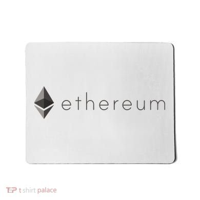 Ethereum Coin Cryptocurrency Mousepad