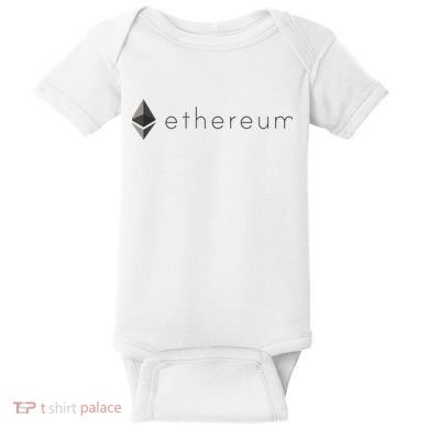 Ethereum Coin Cryptocurrency Baby Bodysuit