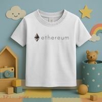 Ethereum Coin Cryptocurrency Toddler T-Shirt thumb 3