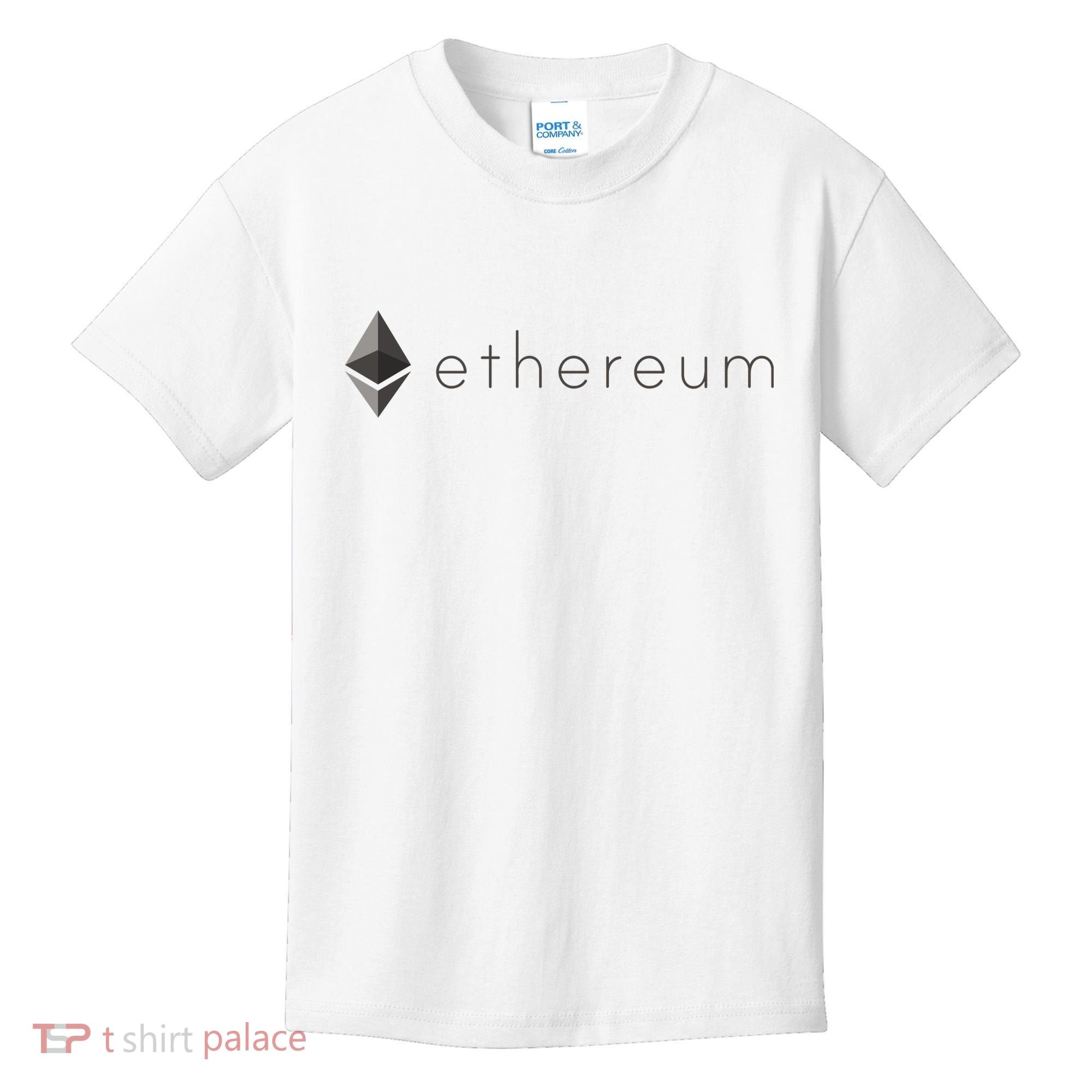Ethereum Coin Cryptocurrency Kids T-Shirt