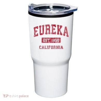 Eureka California Ca Vintage Sports Tumbler