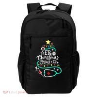 ER Christmas Crew Emergency Room Nurse ER Techs Secretary Backpack thumb 0