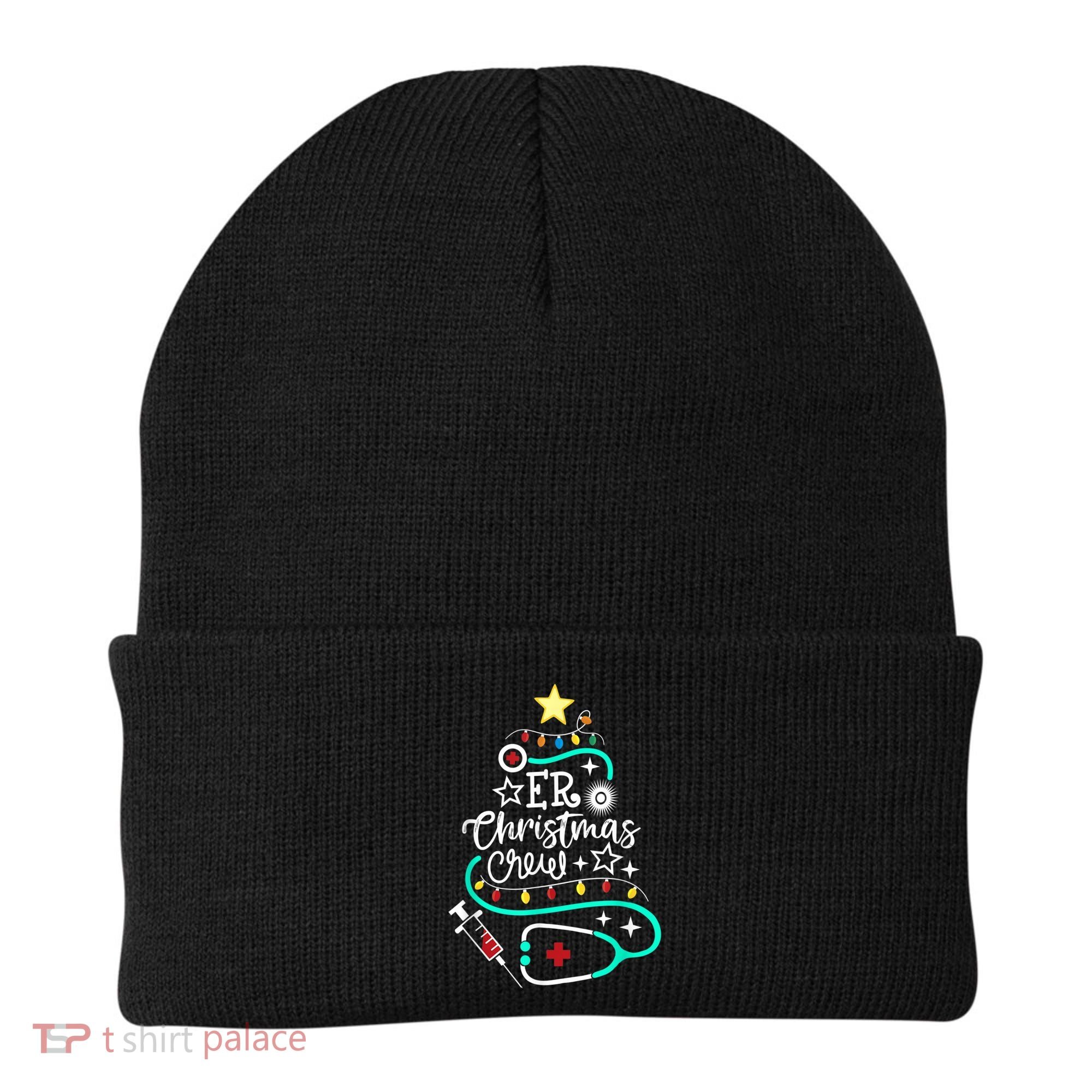 ER Christmas Crew Emergency Room Nurse ER Techs Secretary Beanie