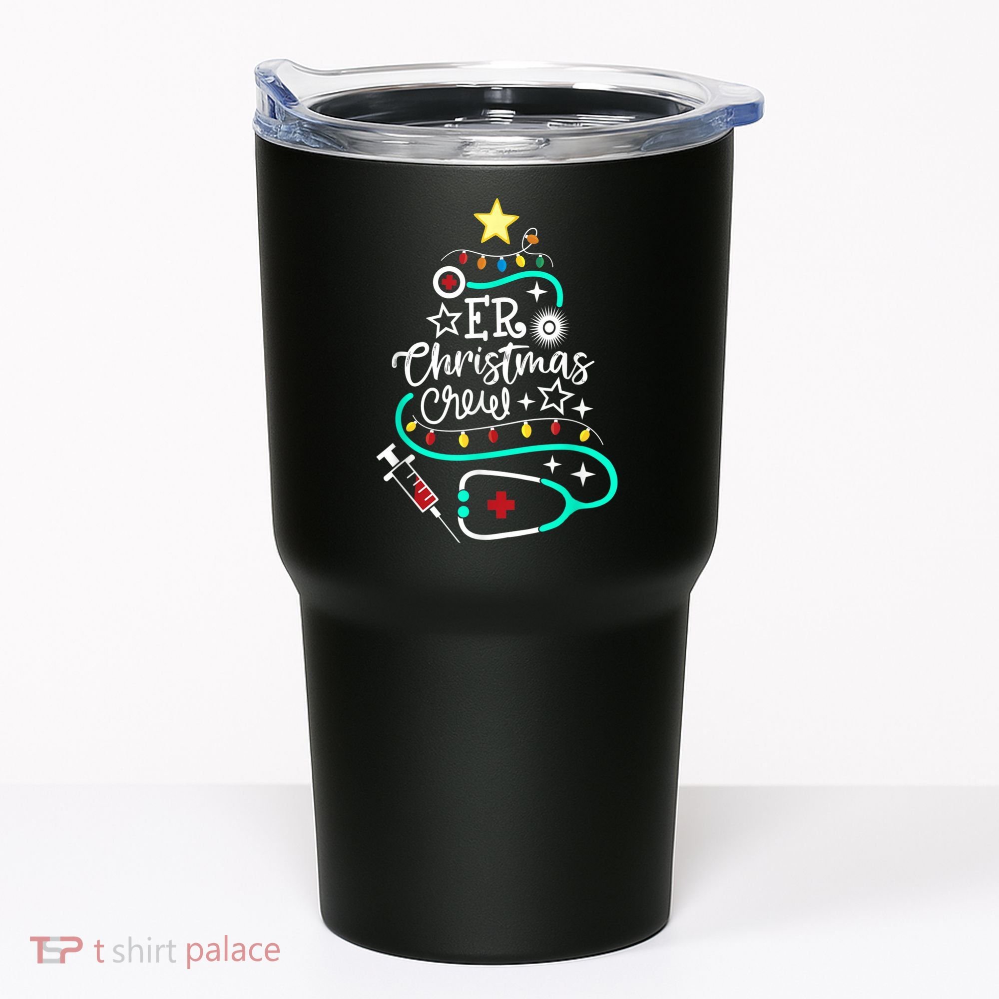 ER Christmas Crew Emergency Room Nurse ER Techs Secretary Tumbler