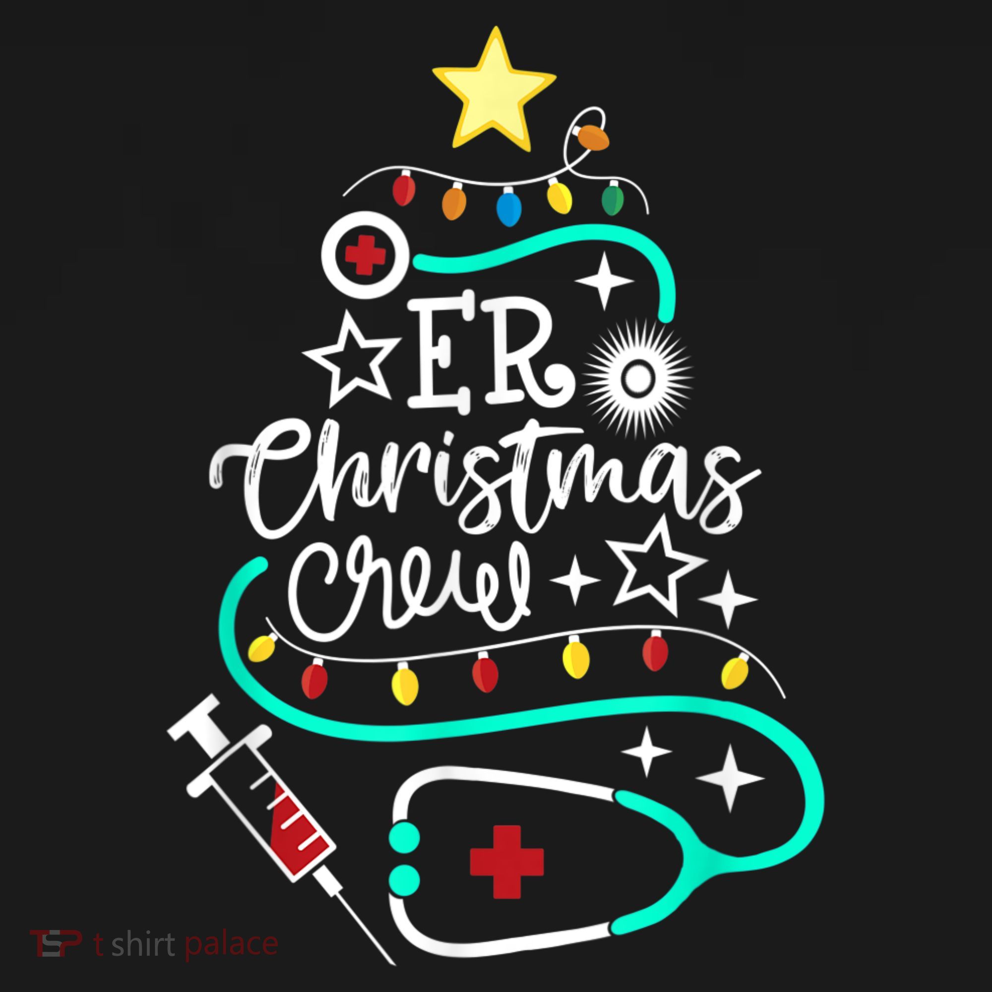 ER Christmas Crew Emergency Room Nurse ER Techs Secretary Mousepad