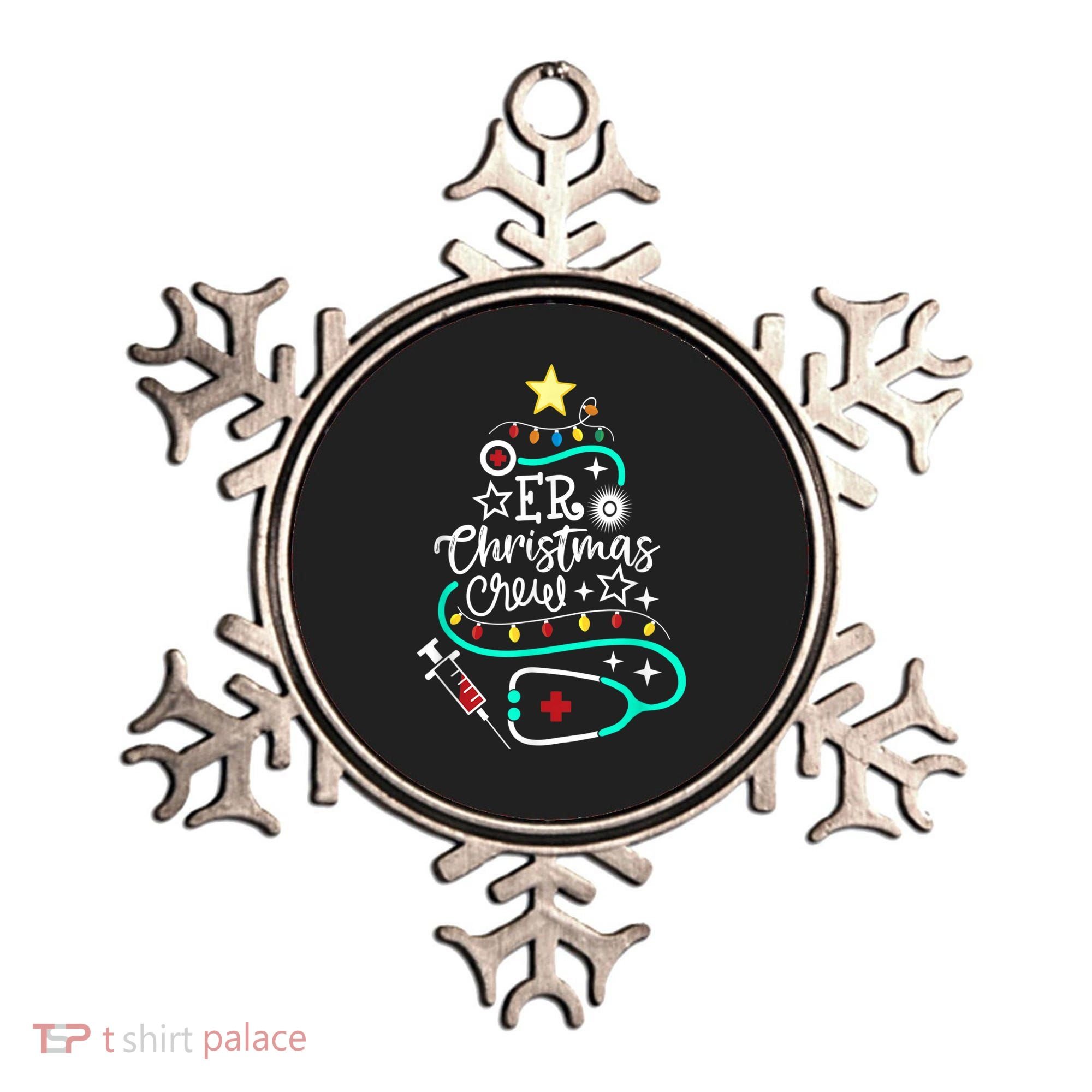 ER Christmas Crew Emergency Room Nurse ER Techs Secretary Ornament